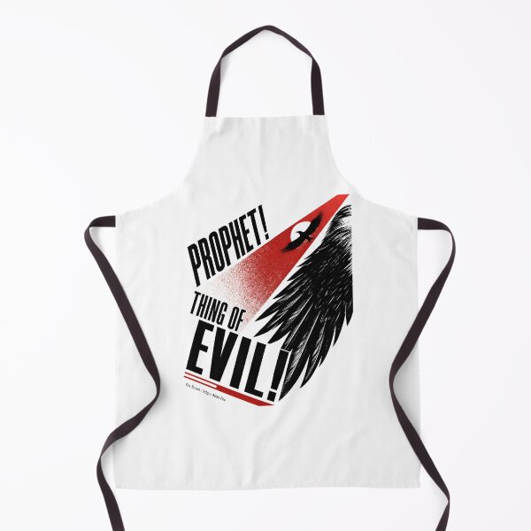 Item preview, The Raven Prophet Thing of Evil Gothic Silhouette Art designed and sold by Fenay Designs.