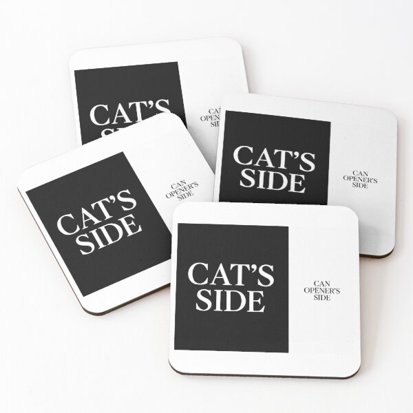 Item preview, ⭐CAT'S SIDE COLLECTION⭐ - CAT'S SIDE - CAN OPENER'S SIDE designed and sold by WheelieGdArt.