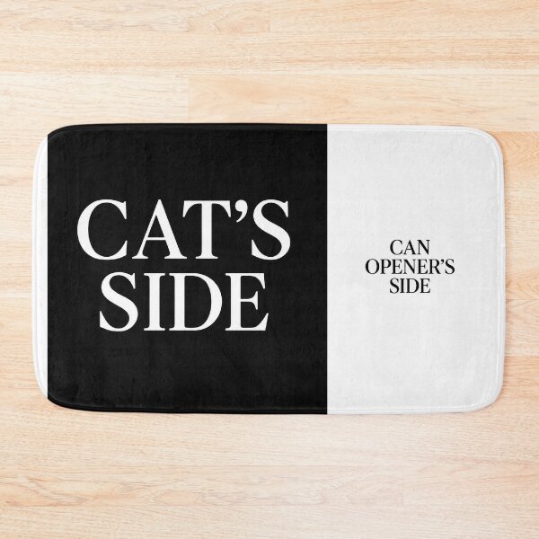 Item preview, ⭐CAT'S SIDE COLLECTION⭐ - CAT'S SIDE - CAN OPENER'S SIDE designed and sold by WheelieGdArt.