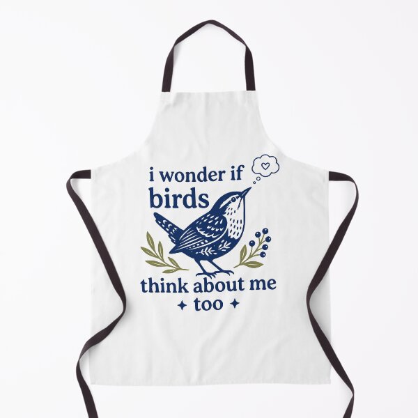 Item preview, I Wonder If Birds Think About Me Too Funny Bird Lover Nature designed and sold by Mind-Drift.