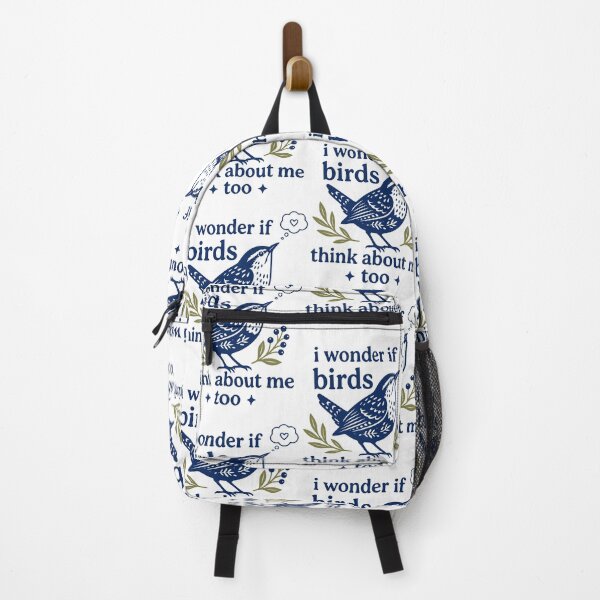 Item preview, I Wonder If Birds Think About Me Too Funny Bird Lover Nature designed and sold by Mind-Drift.