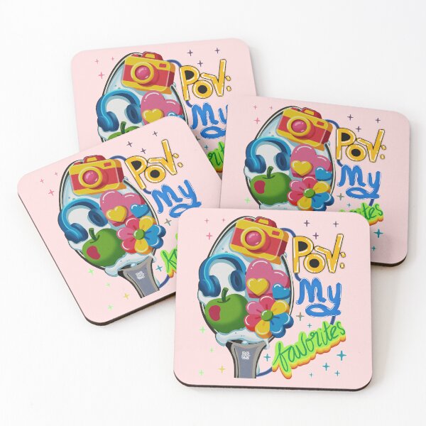 Item preview, POV: My Favorites Colorful Aesthetic Spoon Collage designed and sold by Ledocover.