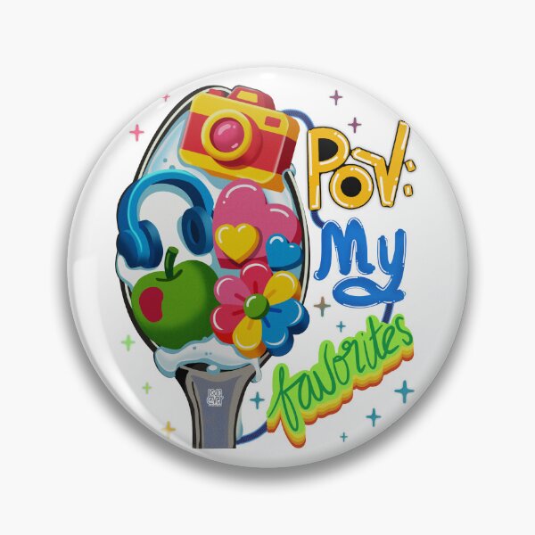 Item preview, POV: My Favorites Colorful Aesthetic Spoon Collage designed and sold by Ledocover.