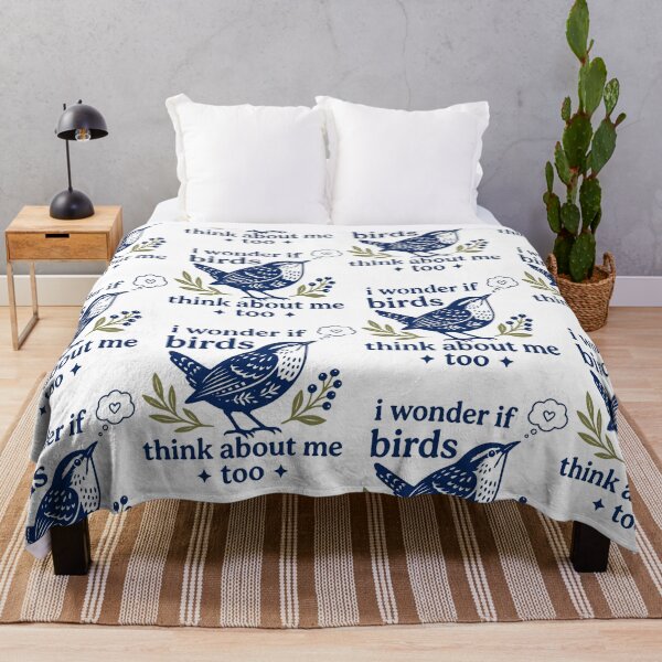 Item preview, I Wonder If Birds Think About Me Too Funny Bird Lover Nature designed and sold by Mind-Drift.