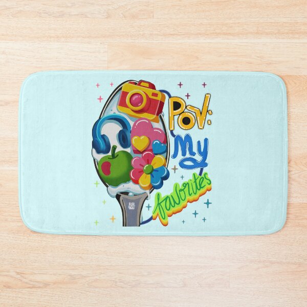Item preview, POV: My Favorites Colorful Aesthetic Spoon Collage designed and sold by Ledocover.