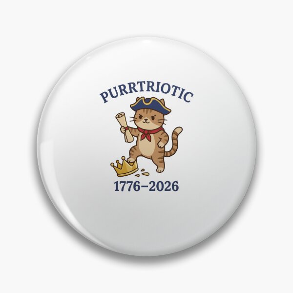 Item preview, Purrtriotic Cat 1776–2026 America 250th Anniversary designed and sold by Mind-Drift.