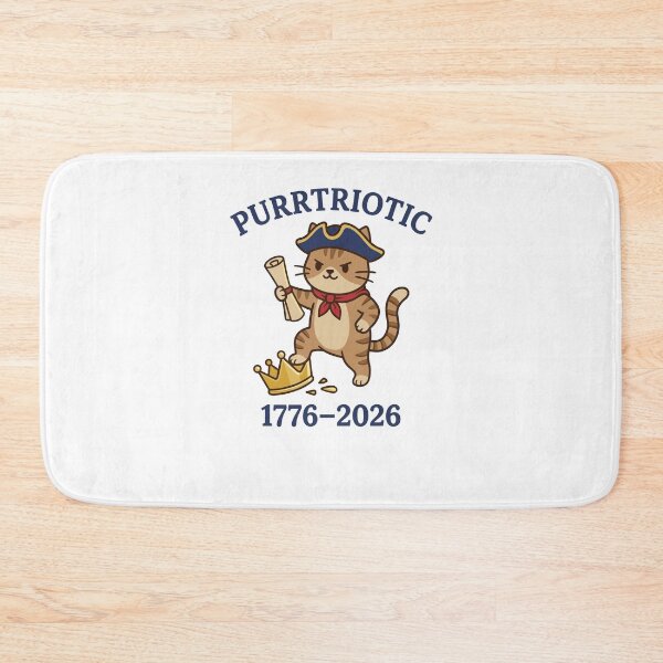 Item preview, Purrtriotic Cat 1776–2026 America 250th Anniversary designed and sold by Mind-Drift.