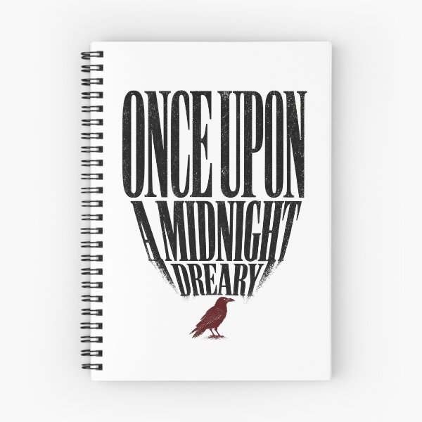 Item preview, Once Upon A Midnight Dreary Gothic Raven Quote Design designed and sold by Fenay Designs.