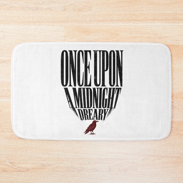 Item preview, Once Upon A Midnight Dreary Gothic Raven Quote Design designed and sold by Fenay Designs.