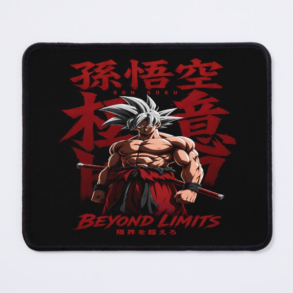 Item preview, Ultra Instinct- Son Goku Beyond Limits - Silver Hair Goku- Japanese Kanji Aesthetic Design designed and sold by Trinidesigns123.