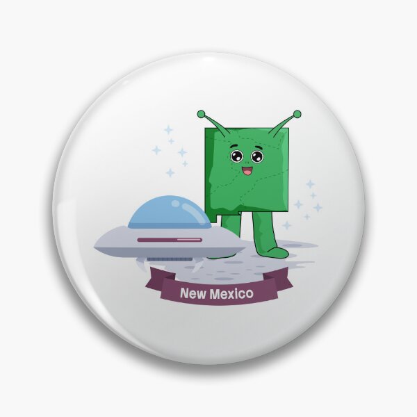 Item preview, New Mexico Alien Out of This World Cute Character designed and sold by Travel.Art.