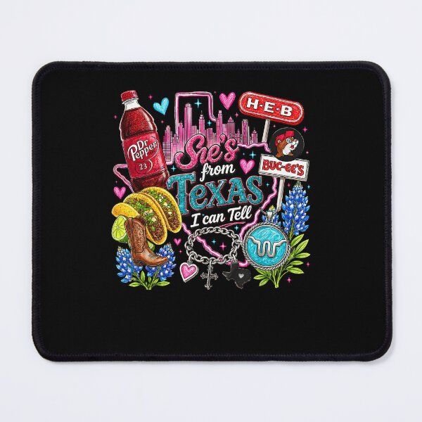 Item preview, She's From Texas I Can Tell Funny Texas Girl Southern Pride designed and sold by Mind-Drift.