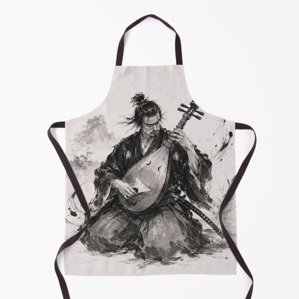 Item preview, Japanese Samurai Ink Art by Buryu designed and sold by BuryuJapanArt.