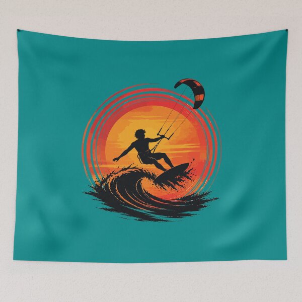 Item preview, Sunset Air Rush Kitesurfing Sunset designed and sold by taiche.