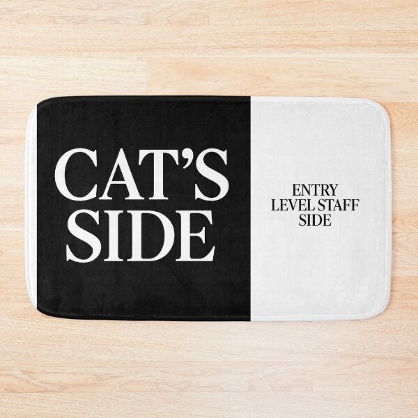 Item preview, ⭐CAT'S SIDE COLLECTION⭐ - CAT'S SIDE - ENTRY LEVEL STAFF SIDE designed and sold by WheelieGdArt.