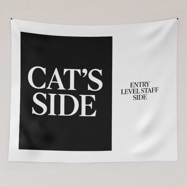 Item preview, ⭐CAT'S SIDE COLLECTION⭐ - CAT'S SIDE - ENTRY LEVEL STAFF SIDE designed and sold by WheelieGdArt.