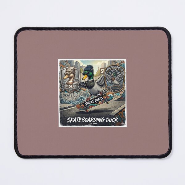 Item preview, Skateboarding Duck Streetwear Aesthetic Skater Mallard designed and sold by KalaPXL.