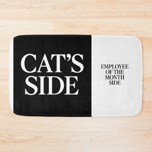 Item preview, ⭐CAT'S SIDE COLLECTION⭐ - CAT'S SIDE - EMPLOYEE OF THE MONTH SIDE designed and sold by WheelieGdArt.