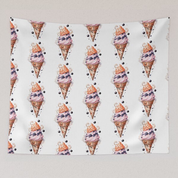 Item preview, Spooky Halloween Ice Cream  designed and sold by HegArt23.