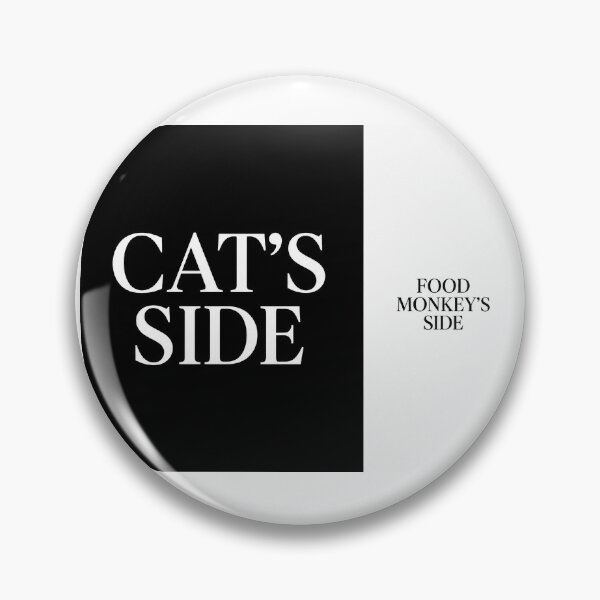Item preview, ⭐CAT'S SIDE COLLECTION⭐ - CAT'S SIDE - FOOD MONKEY'S SIDE designed and sold by WheelieGdArt.