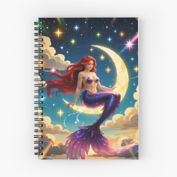 Item preview, Crescent Moon Mermaid designed and sold by Tau Tia L Douglass.
