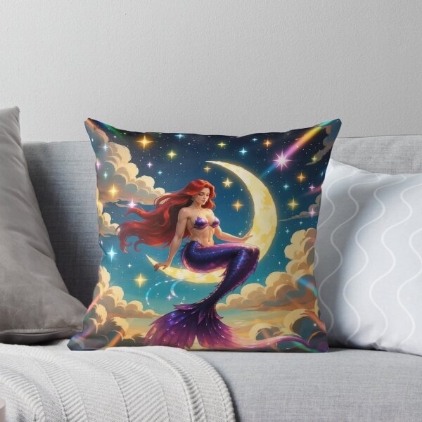 Item preview, Crescent Moon Mermaid designed and sold by Tau Tia L Douglass.