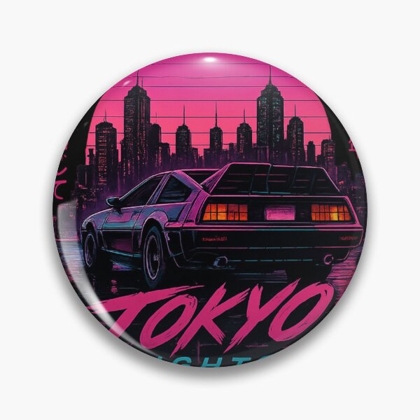 Item preview, Neon Tokyo Night Drive designed and sold by Houldi.