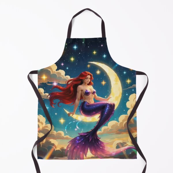 Item preview, Crescent Moon Mermaid designed and sold by Tau Tia L Douglass.