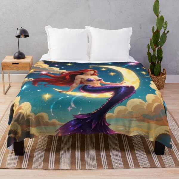 Item preview, Crescent Moon Mermaid designed and sold by Tau Tia L Douglass.