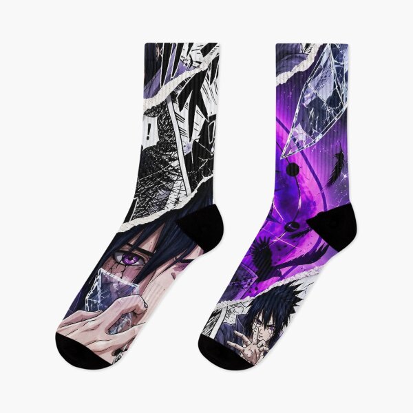 Item preview, Sasuke | Purple Eye Shadow Warrior | Mystic Dojutsu Anime Style Collage designed and sold by Dyan4.