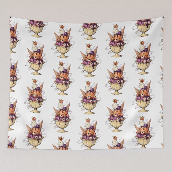 Item preview, Spooky Halloween Ice Cream  designed and sold by HegArt23.