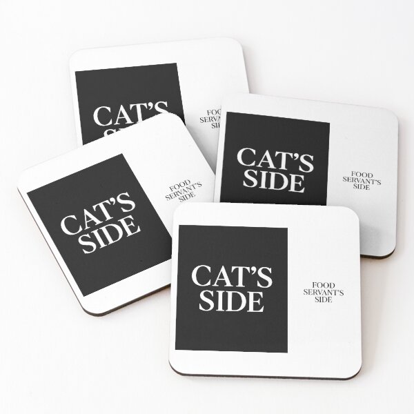 Item preview, ⭐CAT'S SIDE COLLECTION⭐ - CAT'S SIDE - FOOD SERVANT'S SIDE designed and sold by WheelieGdArt.