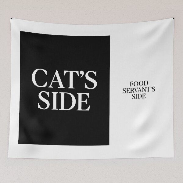 Item preview, ⭐CAT'S SIDE COLLECTION⭐ - CAT'S SIDE - FOOD SERVANT'S SIDE designed and sold by WheelieGdArt.