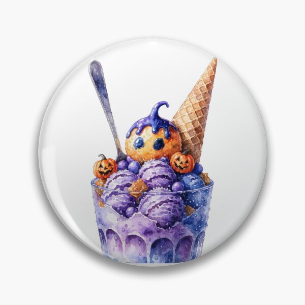 Item preview, Spooky Halloween Ice Cream  designed and sold by HegArt23.
