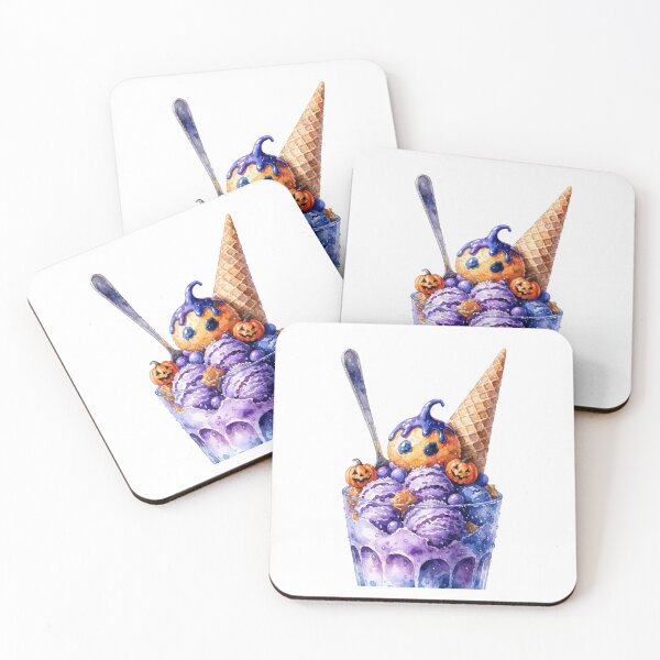 Item preview, Spooky Halloween Ice Cream  designed and sold by HegArt23.