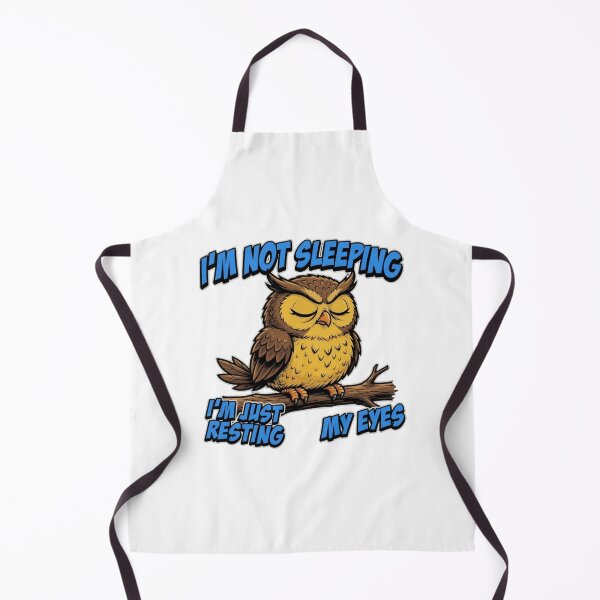 Item preview, I'm Not Sleeping Just Resting My Eyes Owl designed and sold by TshirtsOnline-.