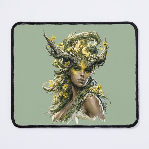 Item preview, Blossom Goddess of the Eternal Grove designed and sold by MythicMood.