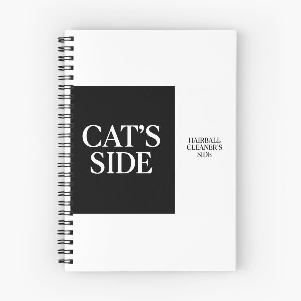 Item preview, ⭐CAT'S SIDE COLLECTION⭐ - CAT'S SIDE - HAIRBALL CLEANER'S SIDE designed and sold by WheelieGdArt.