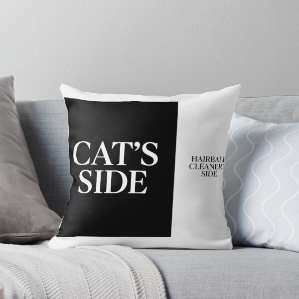 Item preview, ⭐CAT'S SIDE COLLECTION⭐ - CAT'S SIDE - HAIRBALL CLEANER'S SIDE designed and sold by WheelieGdArt.