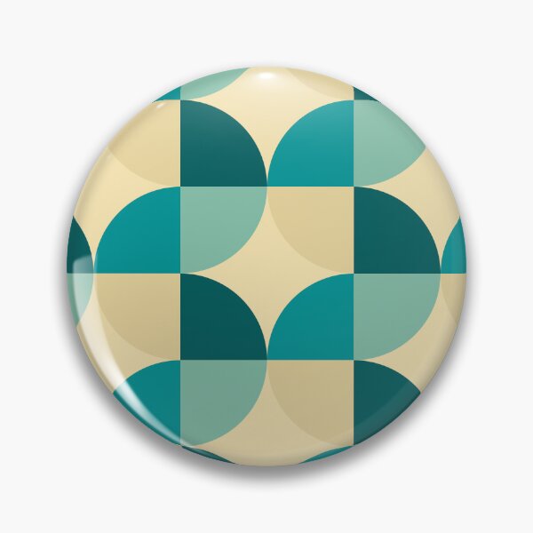Item preview, The blue Waves F7 - retro pattern  designed and sold by StefanStudioArt.