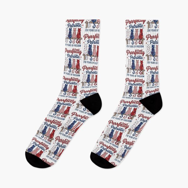 Item preview, Purrfectly Patriotic Cats 250 Years Of Freedom America 250 designed and sold by Mind-Drift.
