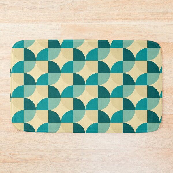 Item preview, The blue Waves F7 - retro pattern  designed and sold by StefanStudioArt.