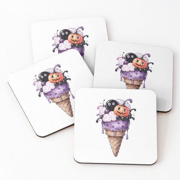 Item preview, Spooky Halloween Ice Cream  designed and sold by HegArt23.