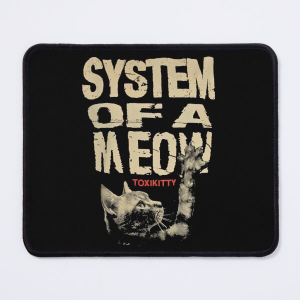 Item preview, System of a Down cat parody Toxikitty vintage fan art  designed and sold by Malkmkhlo-3.