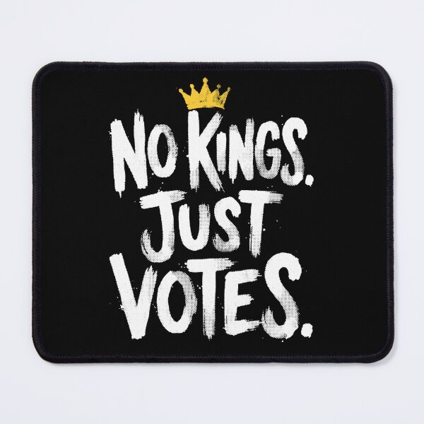 Item preview, NO KINGS. JUST VOTES designed and sold by Syahrasi.