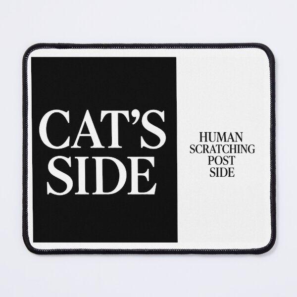 Item preview, ⭐CAT'S SIDE COLLECTION⭐ - CAT'S SIDE - HUMAN SCRATCHING POST SIDE designed and sold by WheelieGdArt.