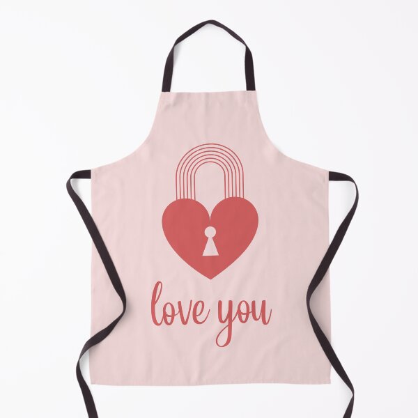 Item preview, I Love You Heart Lock T-Shirt Valentine Gift Romantic Couple Tee Love Padlock designed and sold by oonproducts.