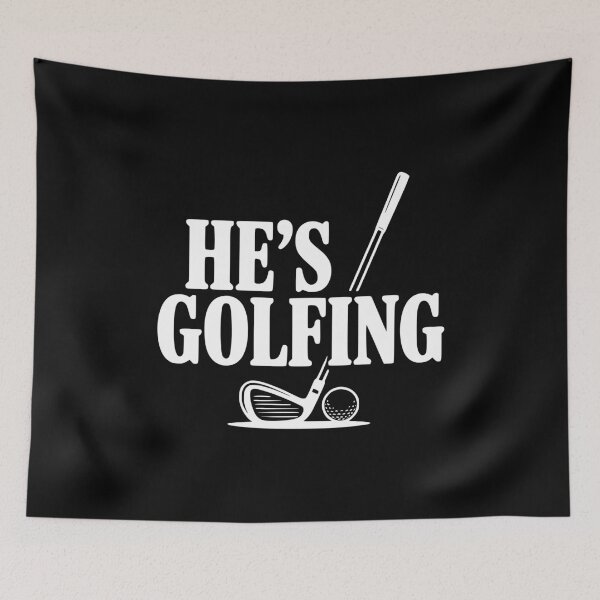 Item preview, He's Golfing designed and sold by Frank Ring.