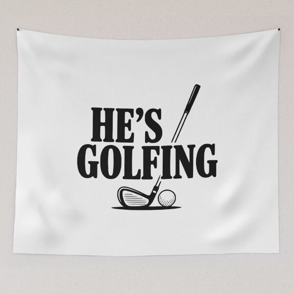 Item preview, He's Golfing designed and sold by Frank Ring.