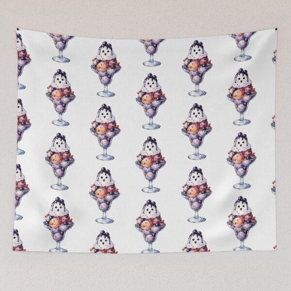 Item preview, Spooky Halloween Ice Cream  designed and sold by HegArt23.